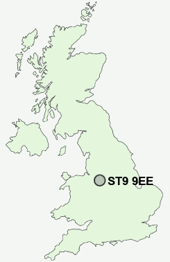 UK Postcode map