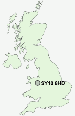 UK Postcode map