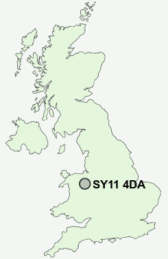 UK Postcode map