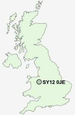 UK Postcode map