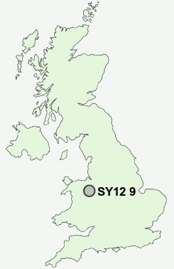 UK Postcode map