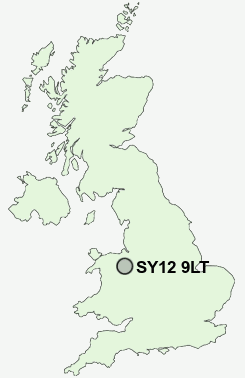 UK Postcode map