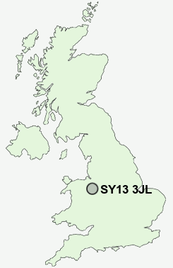 UK Postcode map