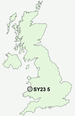 UK Postcode map