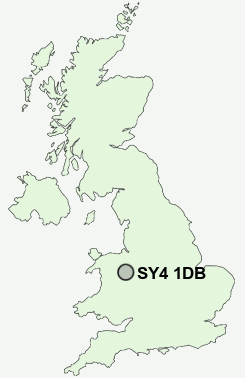 UK Postcode map