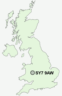 UK Postcode map