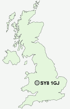 UK Postcode map