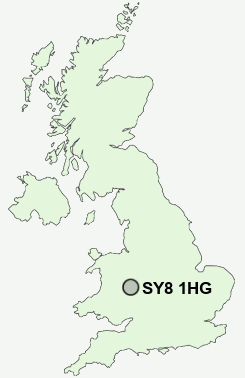 UK Postcode map