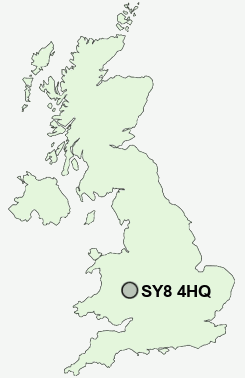 UK Postcode map