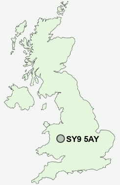 UK Postcode map