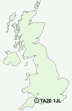 UK Postcode map