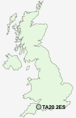 UK Postcode map