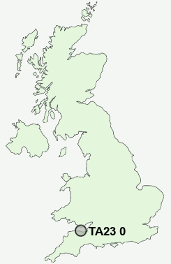 UK Postcode map