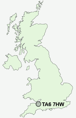 UK Postcode map