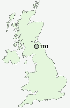 UK Postcode map