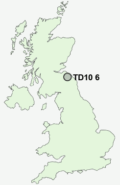 UK Postcode map