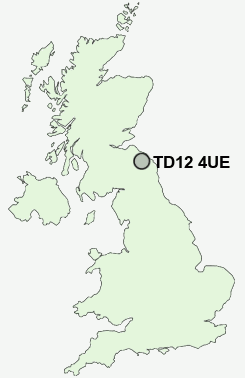 UK Postcode map