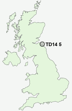 UK Postcode map