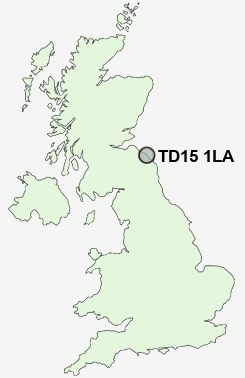 UK Postcode map