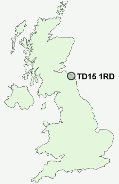 UK Postcode map