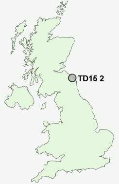 UK Postcode map