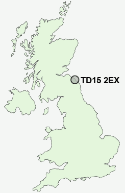 UK Postcode map