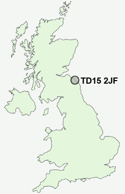 UK Postcode map