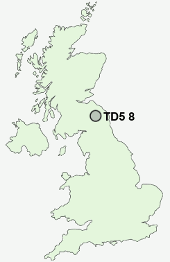 UK Postcode map