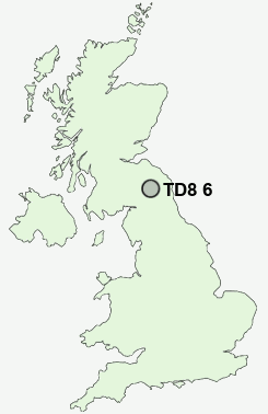 UK Postcode map