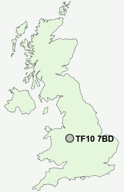 UK Postcode map