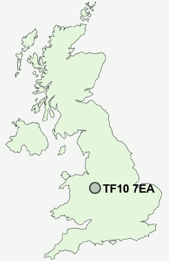 UK Postcode map