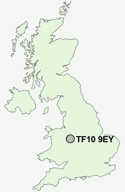 UK Postcode map