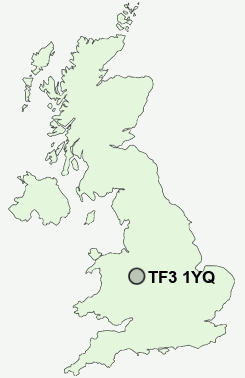 UK Postcode map