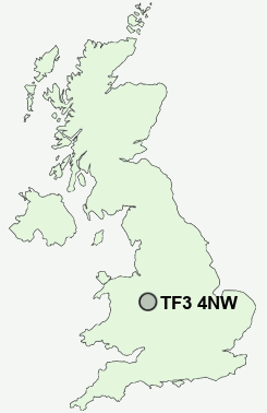 UK Postcode map