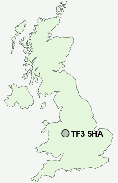 UK Postcode map