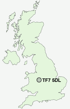 UK Postcode map