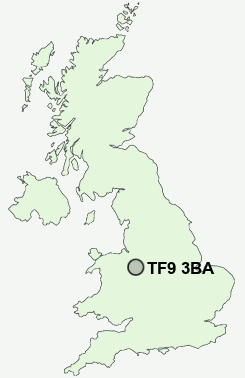 UK Postcode map