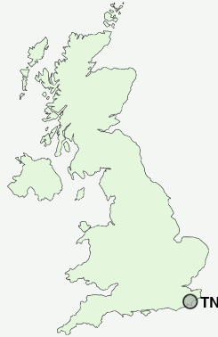 TN28 Postcode map