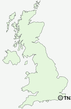 UK Postcode map