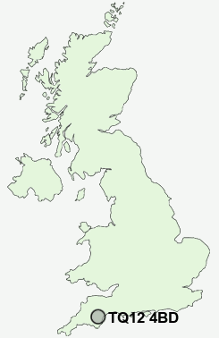 UK Postcode map