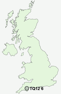 UK Postcode map