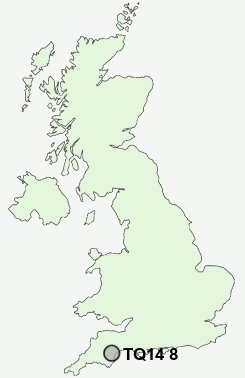 UK Postcode map