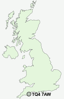 UK Postcode map