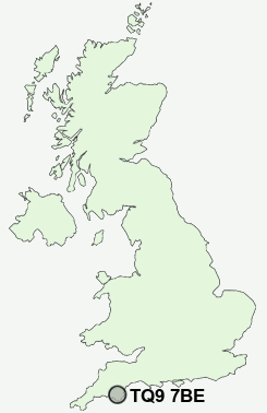 UK Postcode map