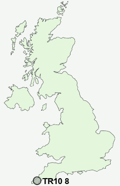 UK Postcode map