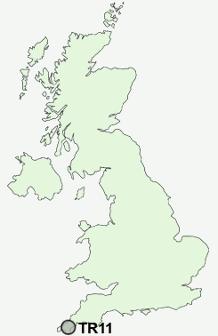 UK Postcode map