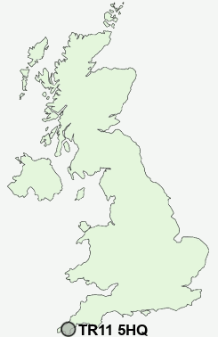 UK Postcode map