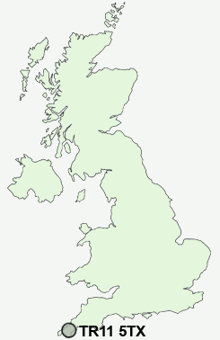 UK Postcode map