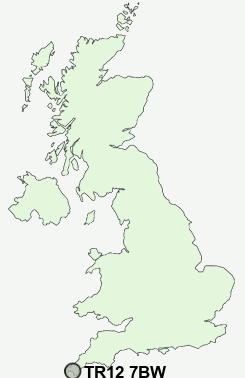 UK Postcode map