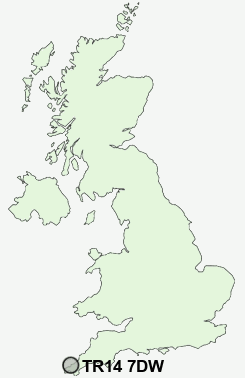 UK Postcode map